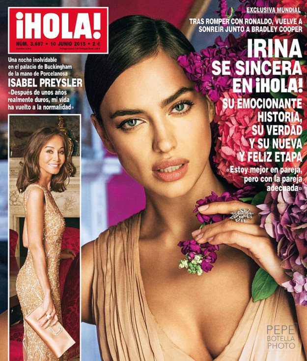 Isabel Preysler and Irina Shayk for Porcelanosa