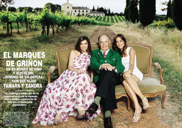 Xandra, Carlos & Tamara Falcó